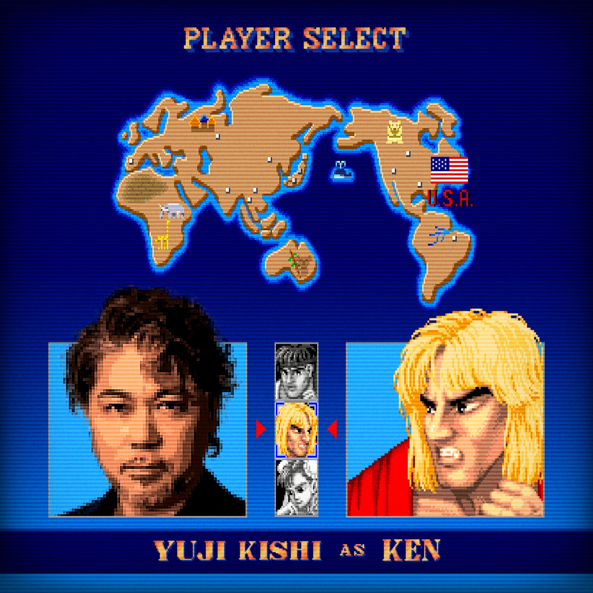 Street Fighter "Choose Your Fighter" Seiyuu- Ken Masters