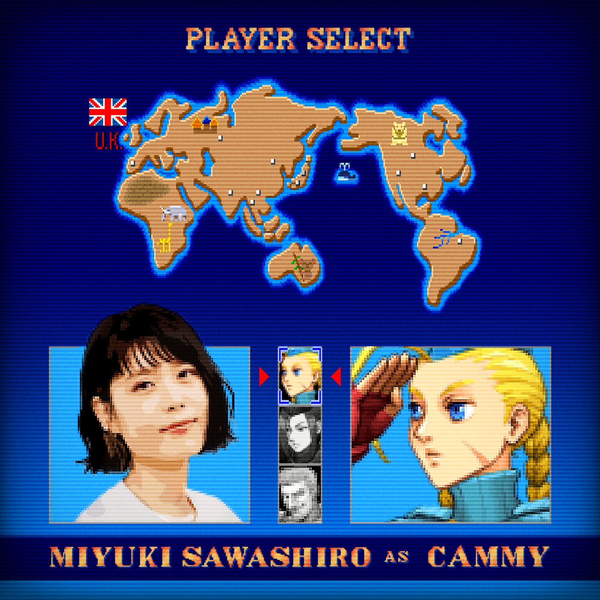 Street Fighter "Choose Your Fighter" Seiyuu- Cammy