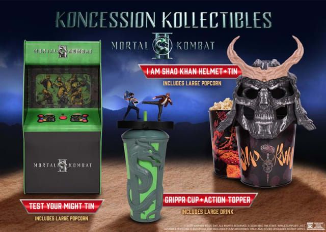 AMC Theatres: Mortal Kombat II Koncession Kollectibles