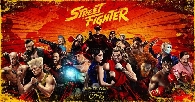 Street Fighter Character Poster (Horizontal)