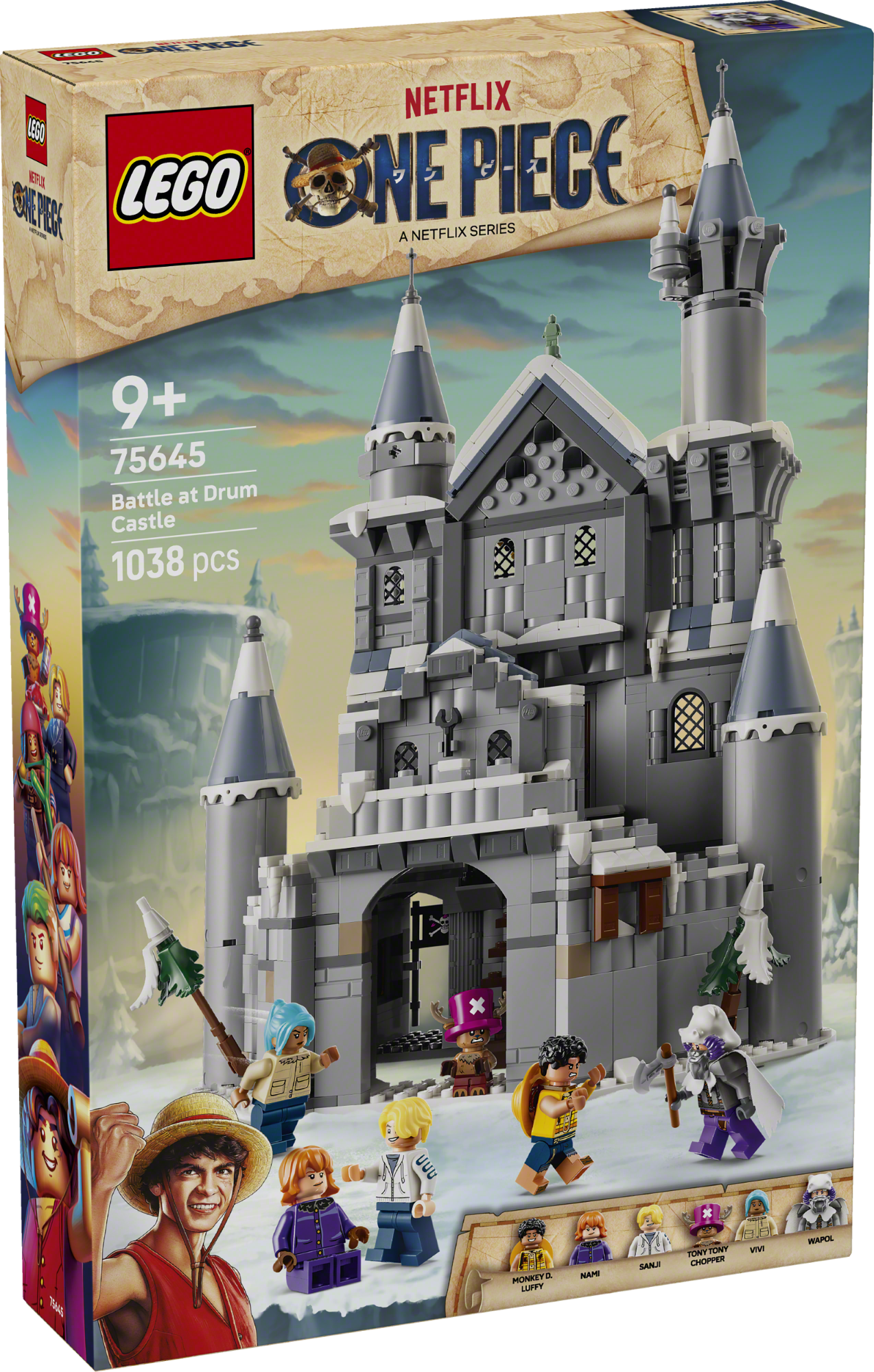 LEGO® ONE PIECE Battle at Drum Castle Box Art (Front)