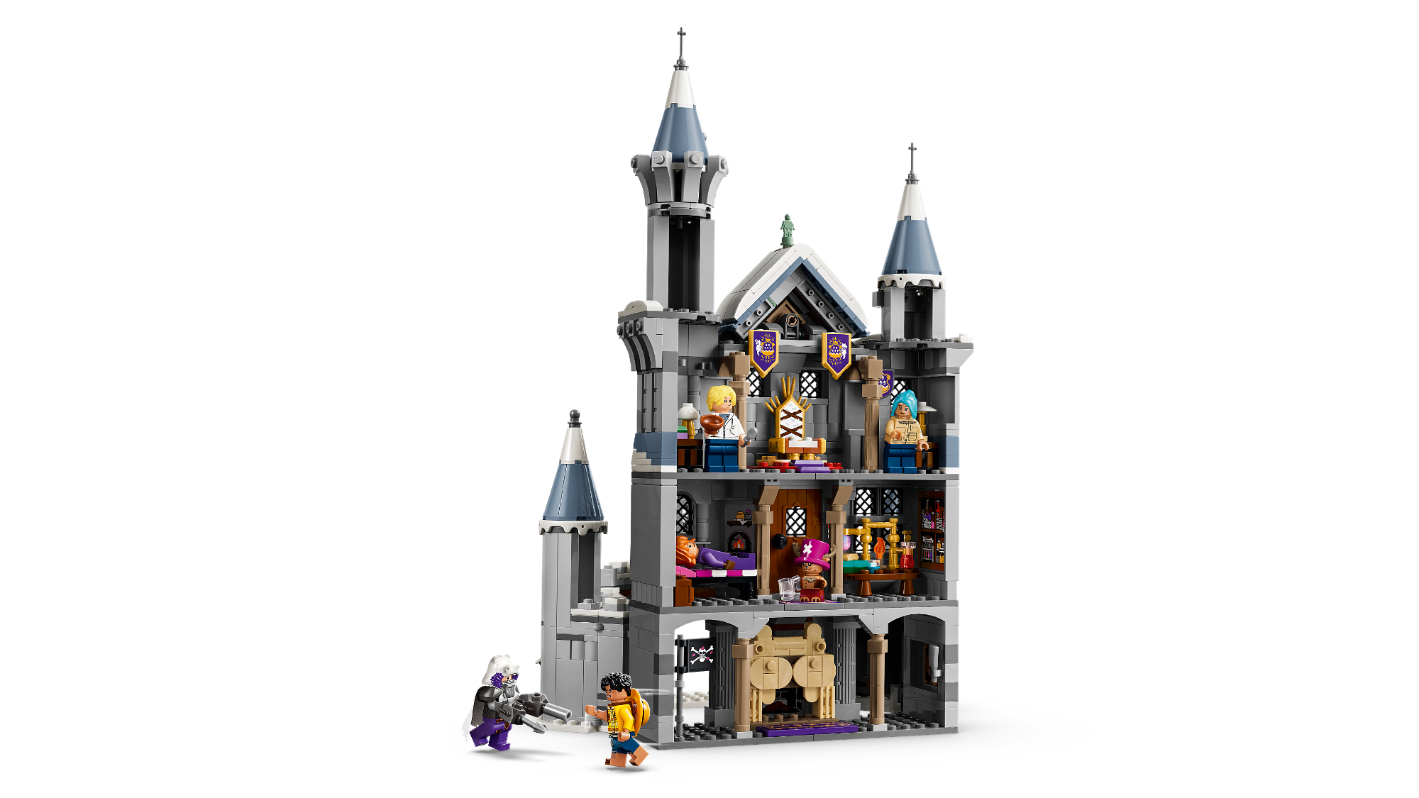 LEGO® ONE PIECE Battle at Drum Castle (Back View)