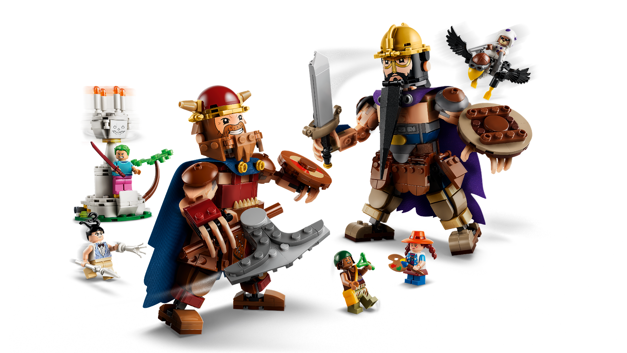 LEGO ONE PIECE: Dorry vs. Brogy – Giants of Little Garden (Visual One)