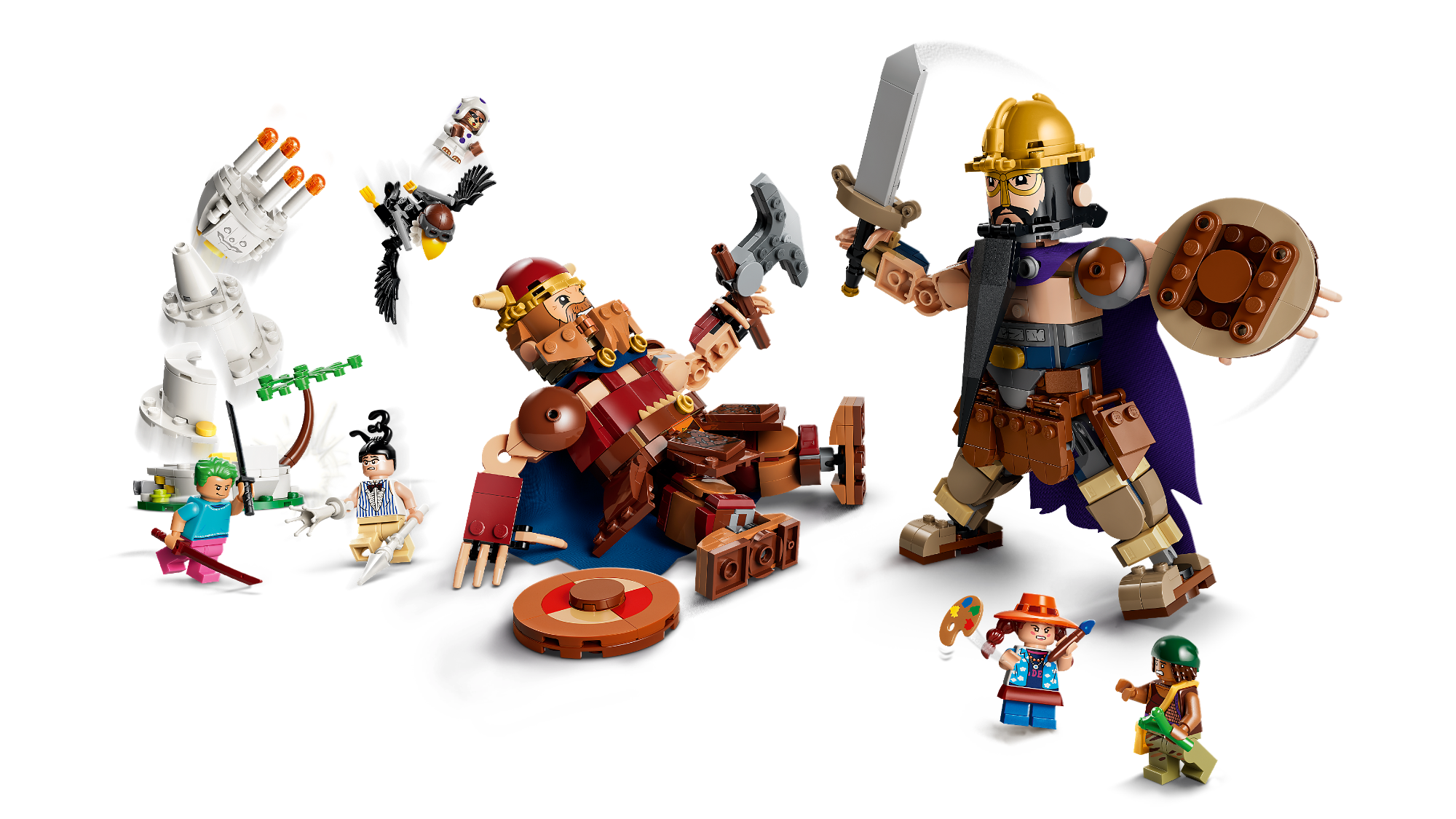 LEGO ONE PIECE: Dorry vs. Brogy – Giants of Little Garden (Visual Two)