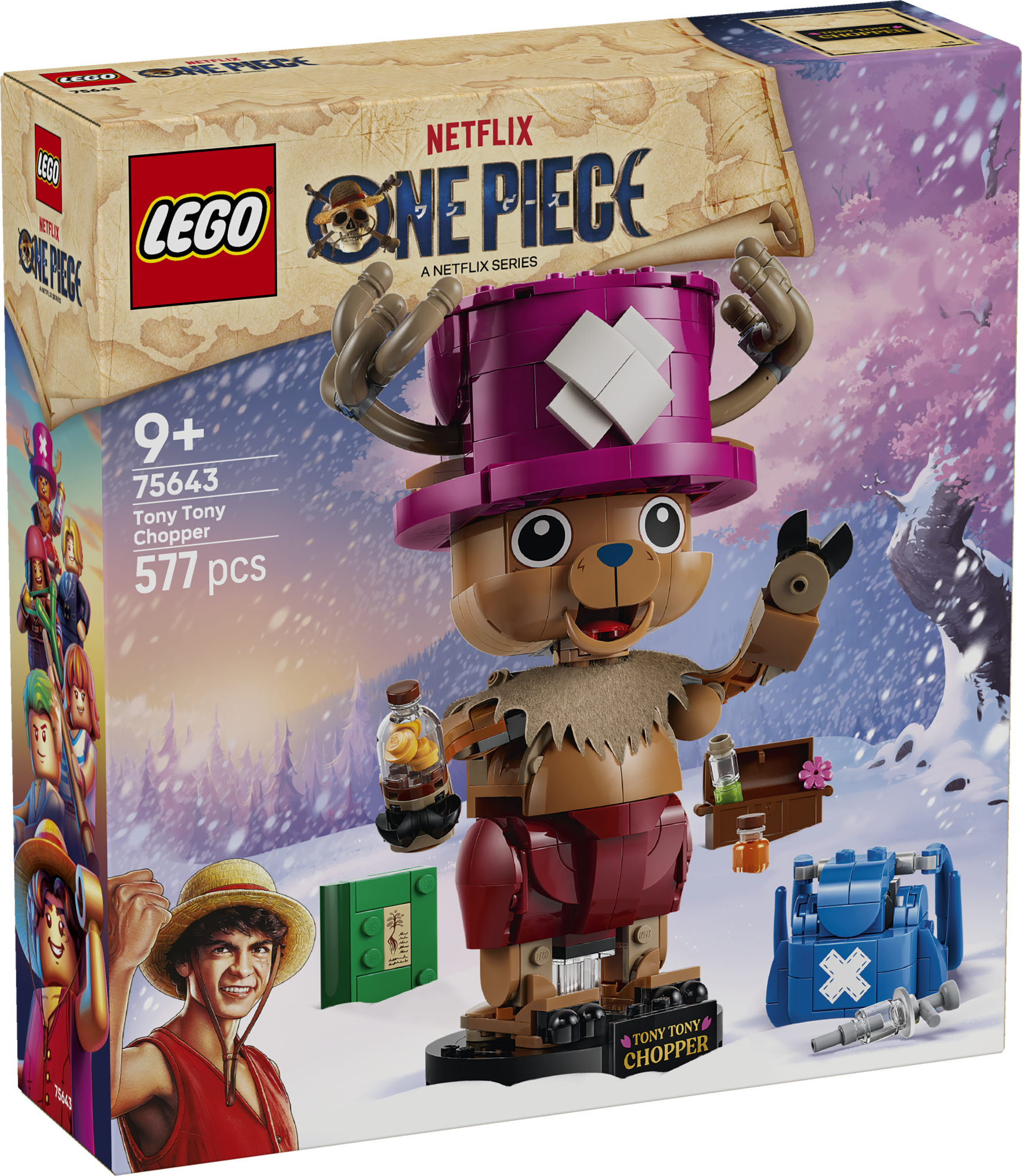 LEGO® ONE PIECE Tony Tony Chopper Box Art (Front)