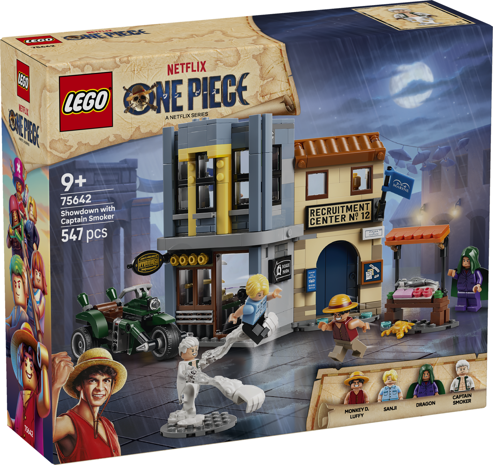 LEGO® ONE PIECE Showdown with Captain Smoker Box Art (Front)
