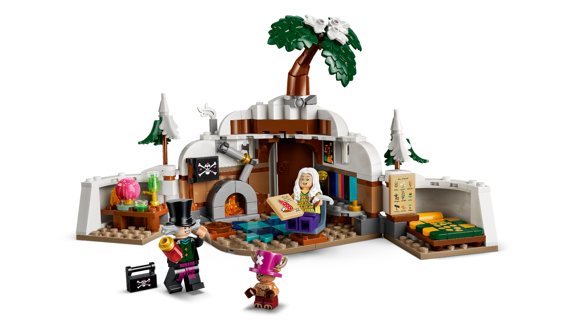 LEGO® ONE PIECE Dr. Hiriluk’s Hideout (Inside Hideout)