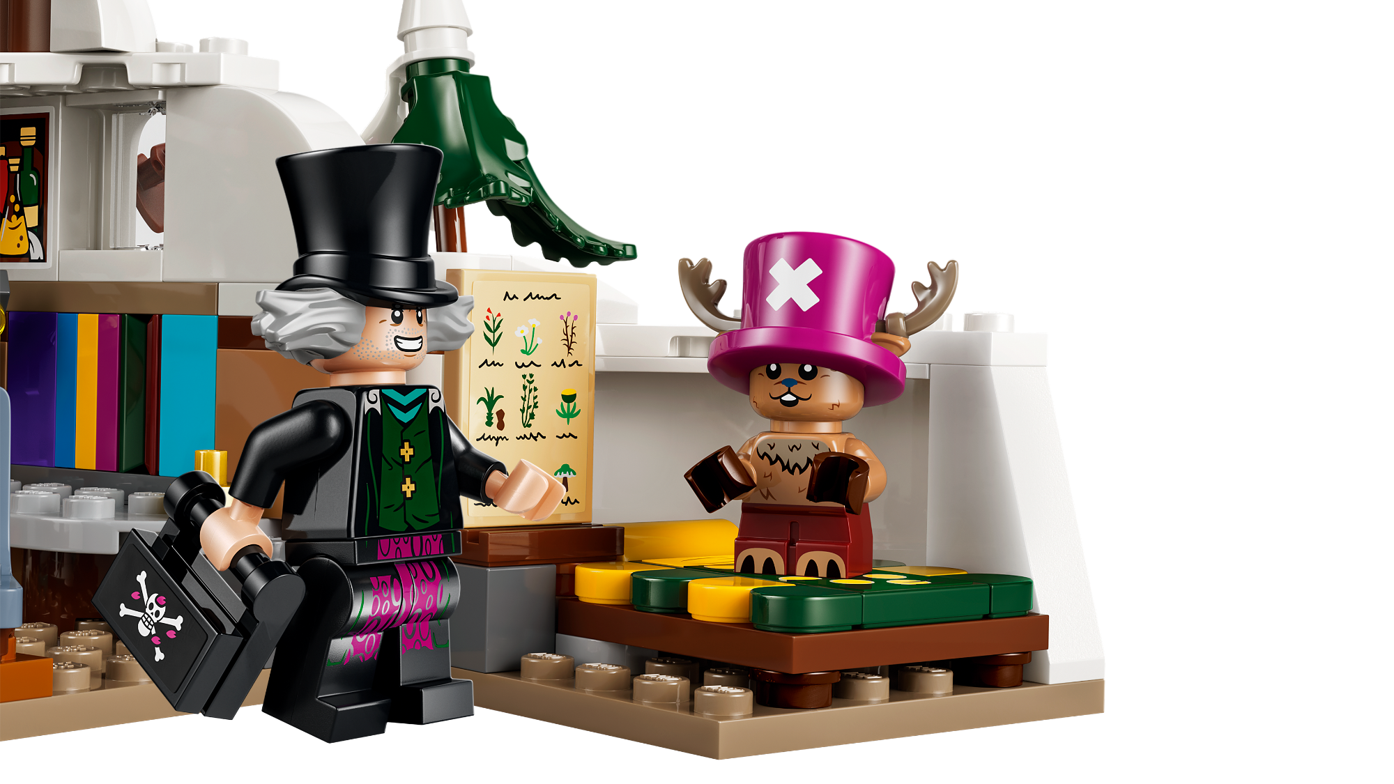 LEGO® ONE PIECE Dr. Hiriluk’s Hideout (Dr. Hiriluk and Chopper)