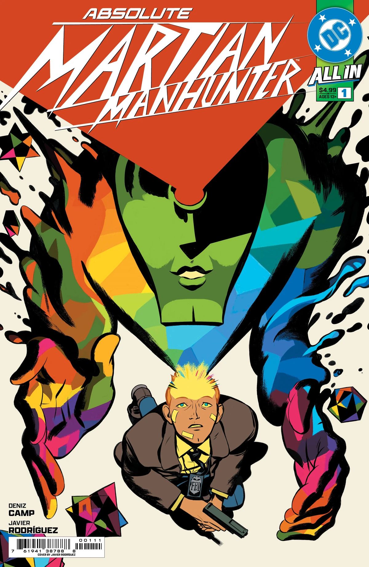 Absolute Martian Manhunter Issue One Cover