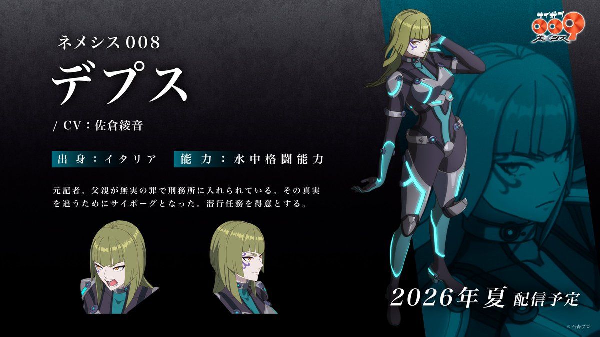 Cyborg 009 Nemesis: Nemesis 008/Depth
