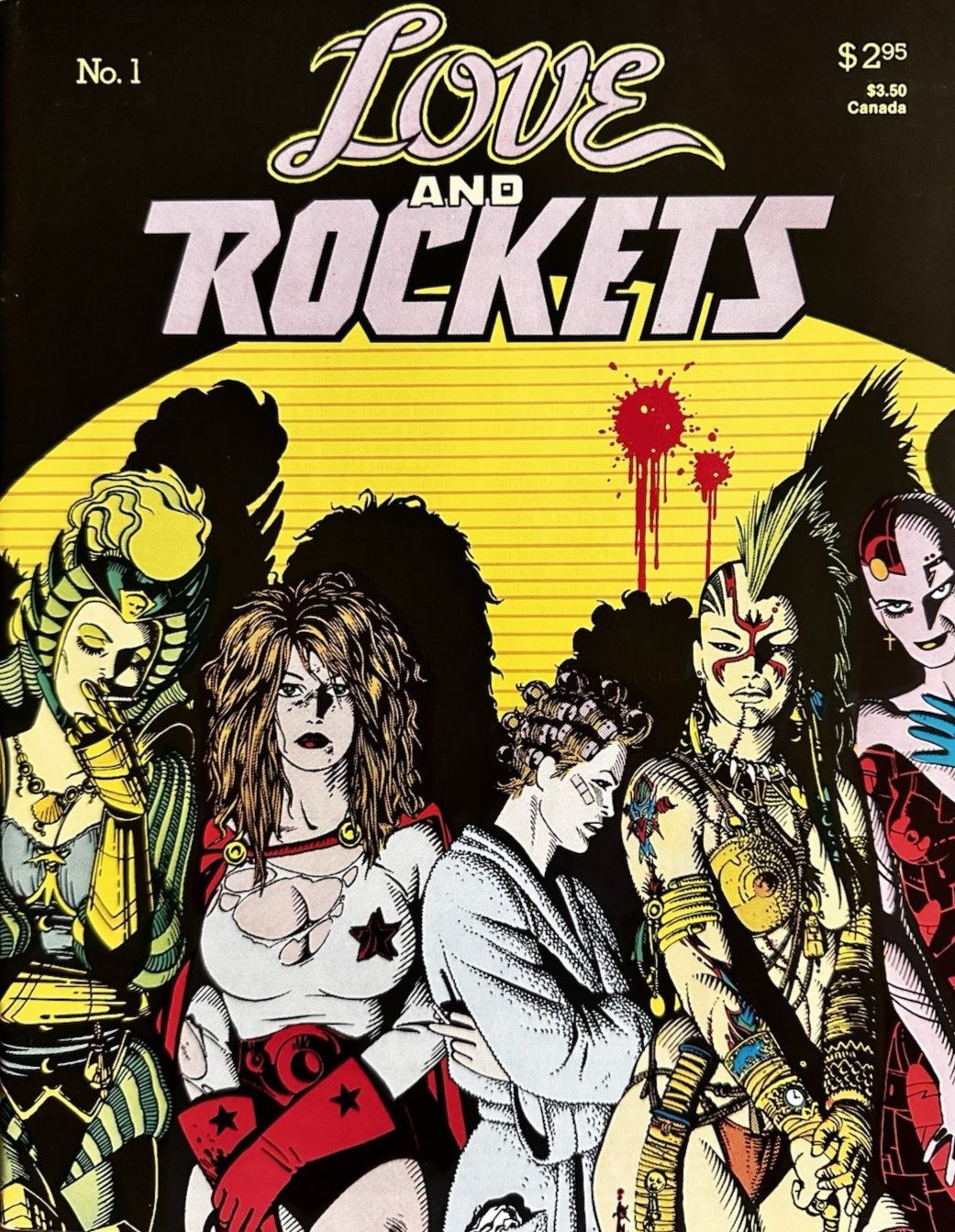 Love and Rockets No. One Cover