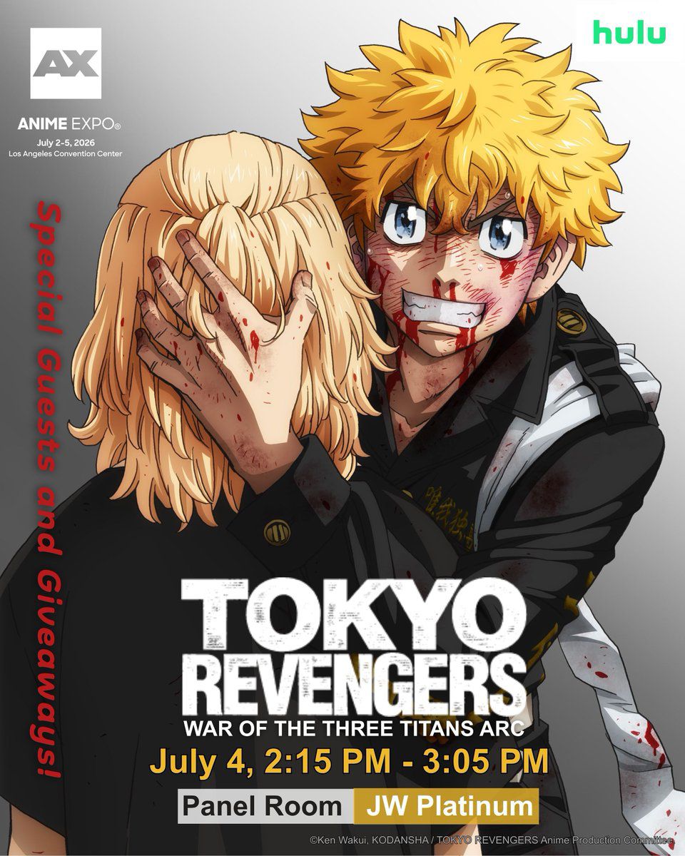 Tokyo Revengers: Battle of Three Titans AX Panel Announcement