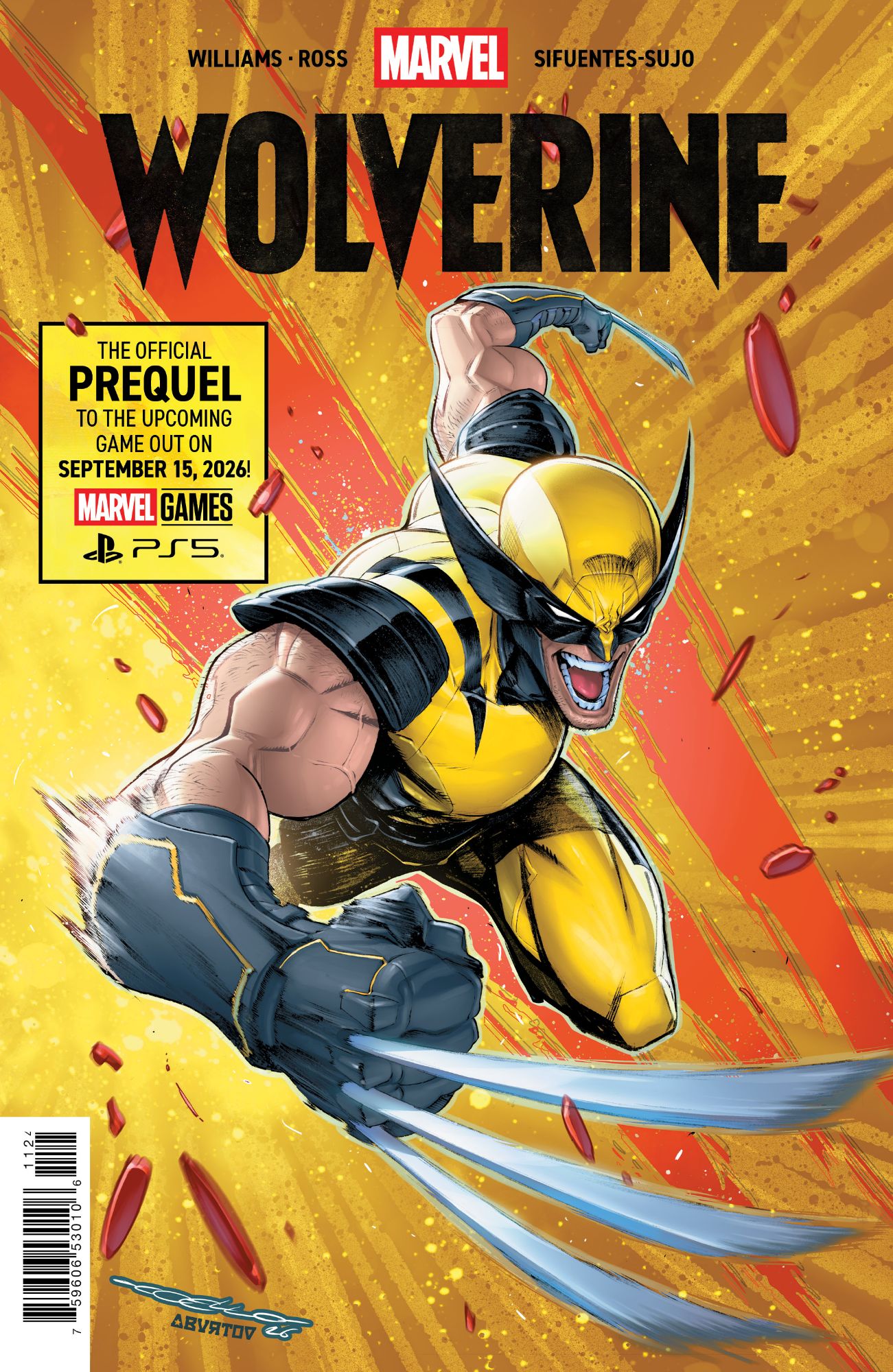 Marvel's Wolverine (Prequel) Comic Cover