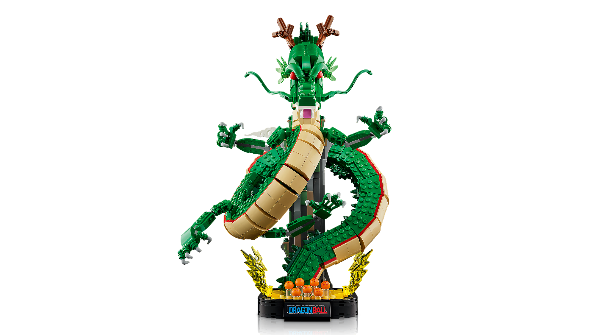 LEGO Icons Dragon Ball Shenron & Goku (11390) building set: Front View