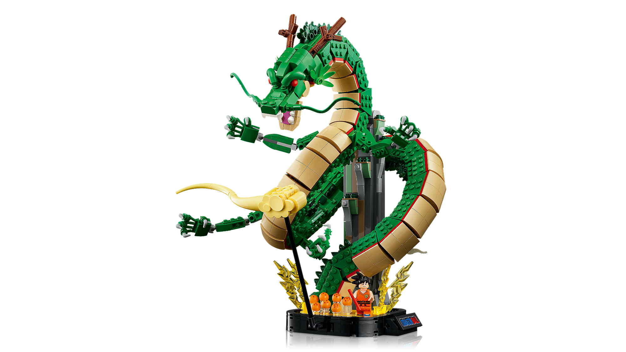 LEGO Icons Dragon Ball Shenron & Goku (11390) building set: Side View (Right)