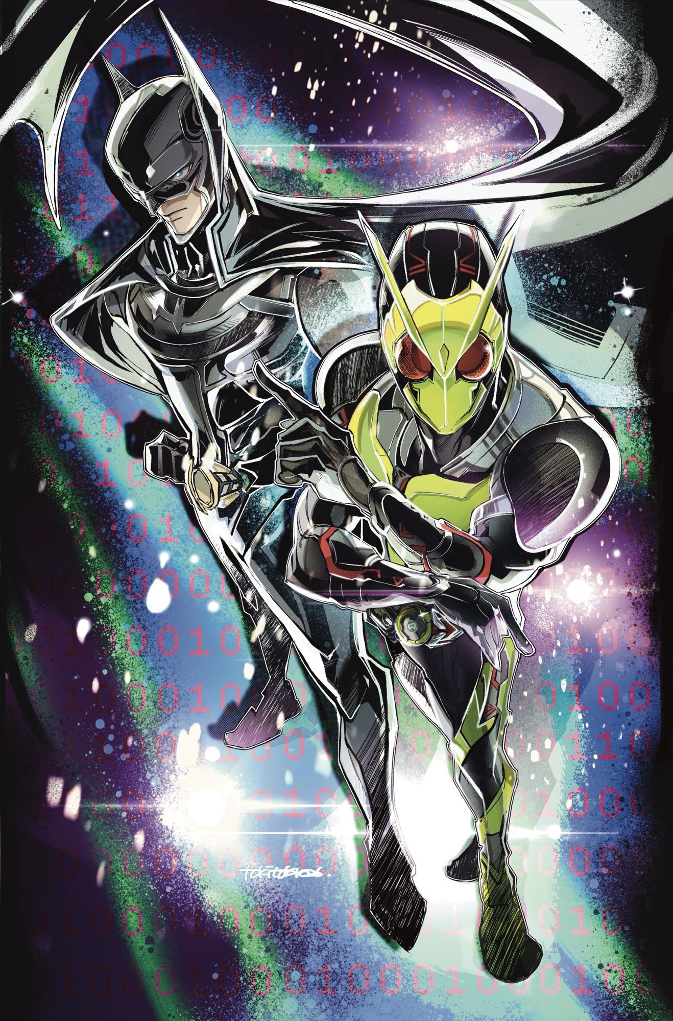 Batman x Kamen Rider ZERO-ONE Collaboration Comic Teaser