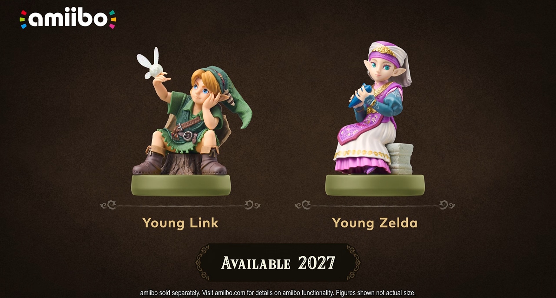Legend of Zelda Ocarina of Time (2026) Link and Zelda Amiibo